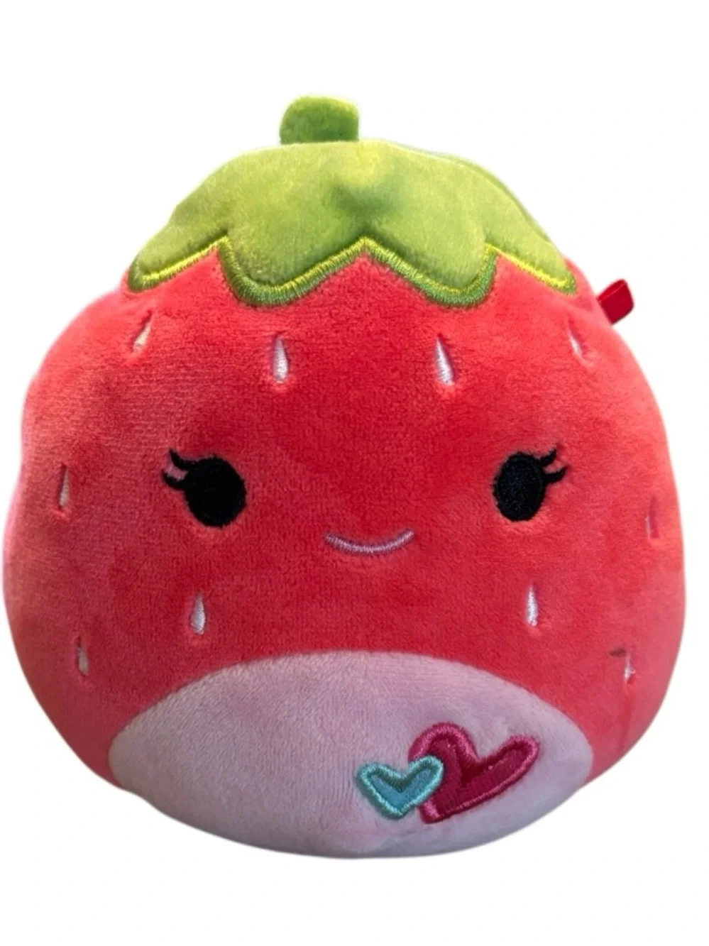 Squishmallows Strawberry Valentine Hearts Kellytoy Plush